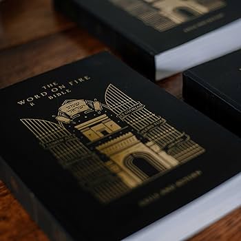 The Word on Fire Bible 聖書　英語　本 WOF-Bible-Volume-IV-Leather-